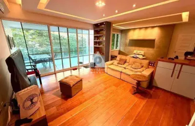 Leblon, quadra da praia – 169m², varandão, 3 quartos (1 suíte), 2 vagas!