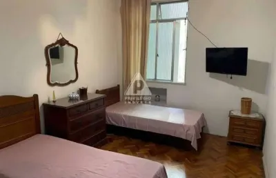 Apartamento à venda, 3 quartos, 1 vaga, laranjeiras - rio de janeiro/rj