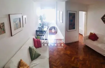 Apartamento à venda, 3 quartos, 1 vaga, laranjeiras - rio de janeiro/rj
