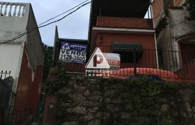 Casa de rua à venda, 2 quartos, santa teresa - rio de janeiro/rj