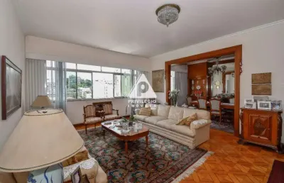 Cobertura à venda, 3 quartos, 2 suítes, 2 vagas, laranjeiras - rio de janeiro/rj