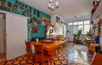 Apartamento à venda, 3 quartos, 1 suíte, 1 vaga, laranjeiras - rio de janeiro/rj