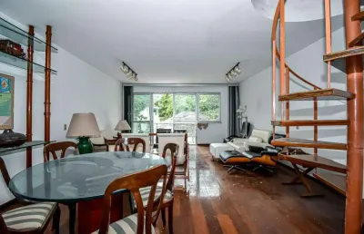 Cobertura à venda, 4 quartos, 1 suíte, 1 vaga, cosme velho - rio de janeiro/rj