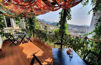 Restaurante e casa de 4 quartos à venda em santa teresa, rio de janeiro