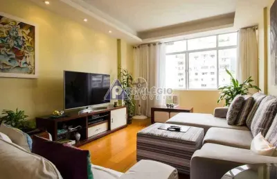 Cobertura à venda, 4 quartos, 1 suíte, 1 vaga, laranjeiras - rio de janeiro/rj