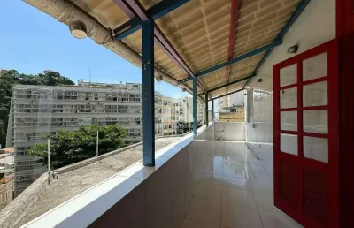 Maravilhosa cobertura suíte quarto e sala melhor rua da glória