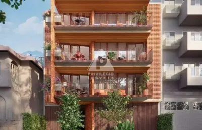 Apartamento à venda, 3 quartos, 1 suíte, 1 vaga, humaitá - rio de janeiro/rj