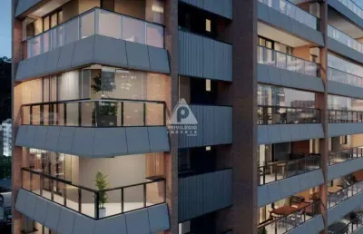 Apartamento à venda, 3 quartos, 3 suítes, 2 vagas, botafogo - rio de janeiro/rj