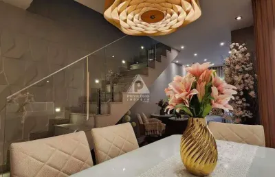 Privilégio imóveis vende deslumbrante apartamento de cobertura em laranjeiras - mobiliado