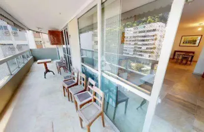 Apartamento à venda, 4 quartos, 1 suíte, 3 vagas, leblon - rio de janeiro/rj