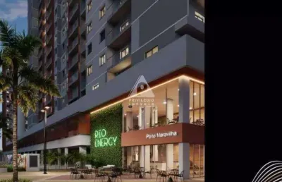 Rio energy, apartamento tipo stúdio, novo, com infraestrutura completa, a venda no porto maravilha