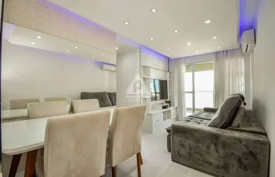 Apartamento à venda, 3 quartos, 2 suítes, 1 vaga, jacarepaguá - rio de janeiro/rj