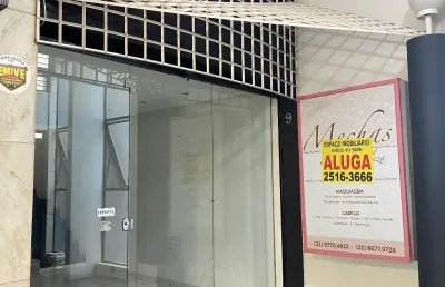 Aluga loja com subloja e sobreloja em galeria na savassi