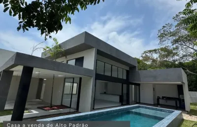 Casa térrea a venda em guarajuba  4 suítes no canto de guarajuba