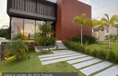 Casa a venda nova de alto padrão no alphaville litoral norte 1