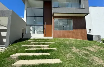 Casa a venda 4 suítes nova no alphaville litoral norte 2