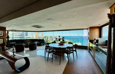 Apartamento 4 suítes + gabinete 308 m2 andar alto, nascente morro ipiranga