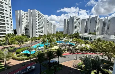 Apartamento 4/4 sendo 3 suítes 166 m2 vista clube no le parc