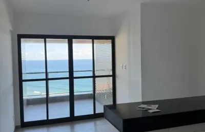 Apartamento novo 2/4 sendo 1 suíte andar alto ocean house em jaguaribe