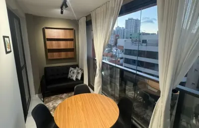 Apartamento 1/4 co 34 m2 porteira fechada no smart convenções