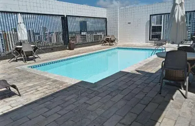 Apartamento com 2 quartos à venda no boa viagem, recife , 64 m2 por r$ 370.000