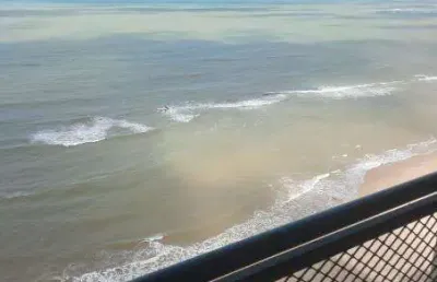 Piedade oportunidade flat andar alto de frente para o mar 19º andar com varanda