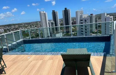 Rosarinho  loft  com varanda gourmet alugo r$ 2.600