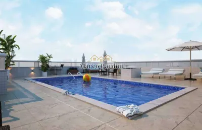 Apartamento 2 quartos com suíte 160m da praia- tupi