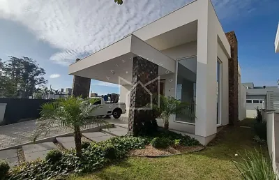 Casa em condomínio fechado com 3 quartos à venda na rua tupinambá, 35, são vicente, gravataí, 180 m2 por r$ 1.590.000