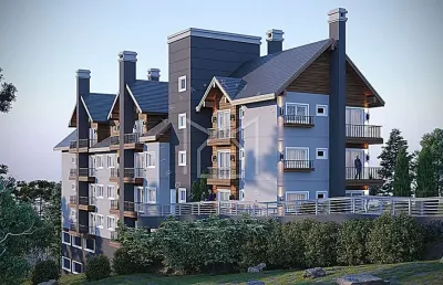 Apartamento com 1 quarto à venda na rua emílio leobet, dutra, gramado, 57 m2 por r$ 763.435