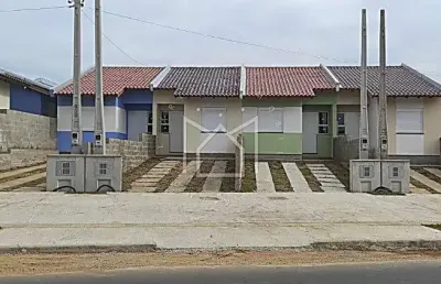 Casa com 2 quartos à venda na estrada da cavalhada, 618, mato alto, gravataí, 43 m2 por r$ 259.000