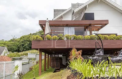 Casa em condomínio fechado com 3 quartos à venda na rua raimundo bisol, vale das colinas, gramado, 347 m2 por r$ 3.790.000