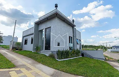 Casa com 3 quartos à venda na rua anita luzia braun, 164, loteamento jardim timbaúva, gravataí, 88 m2 por r$ 499.000