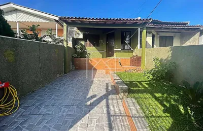 Casa com 2 quartos à venda na rua bertoldo schneider, rincão da madalena, gravataí, 55 m2 por r$ 250.000