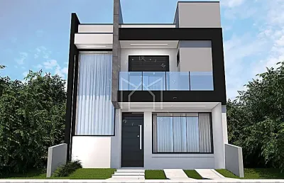 Casa em condomínio fechado com 3 quartos à venda na avenida centenário, passo das pedras, gravataí, 140 m2 por r$ 918.000