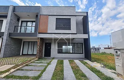 Casa em condomínio fechado com 3 quartos à venda na estrada morro do coco, 990, jansen, gravataí, 125 m2 por r$ 749.000