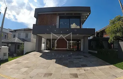 Casa em condomínio fechado com 3 quartos à venda na rua pardo, 631, são vicente, gravataí, 283 m2 por r$ 2.500.000