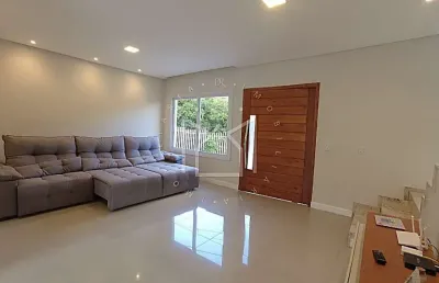 Casa em condomínio fechado com 3 quartos à venda na rua antônio ramos, villa lucchesi, gravataí, 110 m2 por r$ 899.000