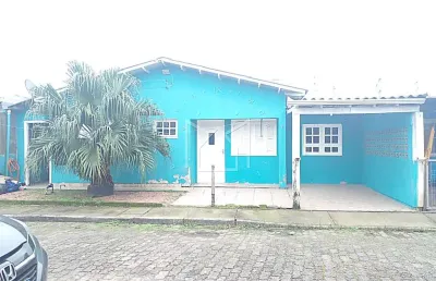 Casa em condomínio fechado com 2 quartos à venda na rua são pedro, loteamento vila rica, gravataí, 60 m2 por r$ 200.000