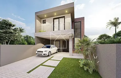 Casa com 3 quartos à venda na rua anita luzia braun, loteamento jardim timbaúva, gravataí, 145 m2 por r$ 799.000