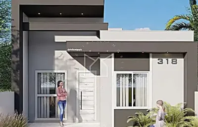 Casa com 3 quartos à venda na rua anita luzia braun, loteamento jardim timbaúva, gravataí, 81 m2 por r$ 470.000