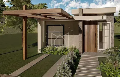 Casa em condomínio fechado com 3 quartos à venda na estrada morro do coco, jansen, gravataí, 98 m2 por r$ 686.000