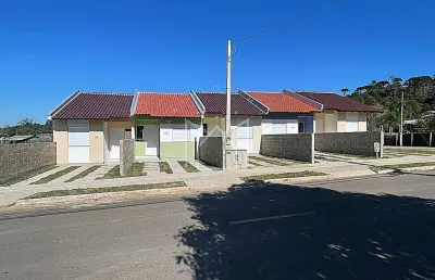 Casa com 2 quartos à venda na rua dakar, 172, parque itacolomi, gravataí, 44 m2 por r$ 265.000