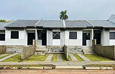 Casa com 2 quartos à venda na rua clementino cambruzzi, 103, nossa chácara, gravataí, 44 m2 por r$ 279.000