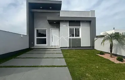 Casa com 3 quartos à venda na rua anita luzia braun, 318, loteamento jardim timbaúva, gravataí, 81 m2 por r$ 490.000