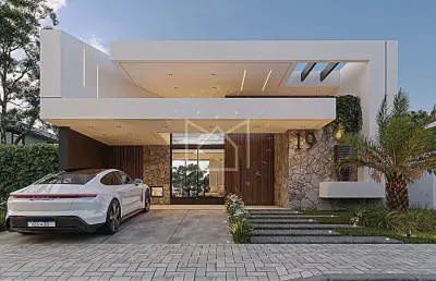Casa em condomínio fechado com 3 quartos à venda na avenida luigi lucchese, 525, villa lucchesi, gravataí, 175 m2 por r$ 1.290.000