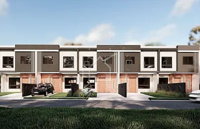 Casa com 2 quartos à venda na rua parque renascença, 253, oriço, gravataí, 81 m2 por r$ 439.000