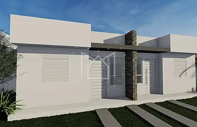 Casa com 2 quartos à venda na cel. francisco borges de lima, bom princípio, santo antônio da patrulha, 43 m2 por r$ 179.000