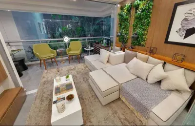 Apartamento de 81 m² com 3 dormitórios, lavabo, 2 vagas de garagem