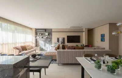 Apartamento pronto de 110 m² com 3 ou 4 dormitórios, lavabo e deposito.